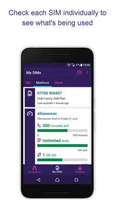 BT Mobile android App screenshot 1